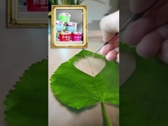 نحت أوراق من الفيرميسيللي والمعكرونة من يانغ تشانغ غوي مع الخضروات والبيض الممرن