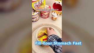 الشعيرية، الشعرية مع البيض والسجق، بالإضافة إلى نوع